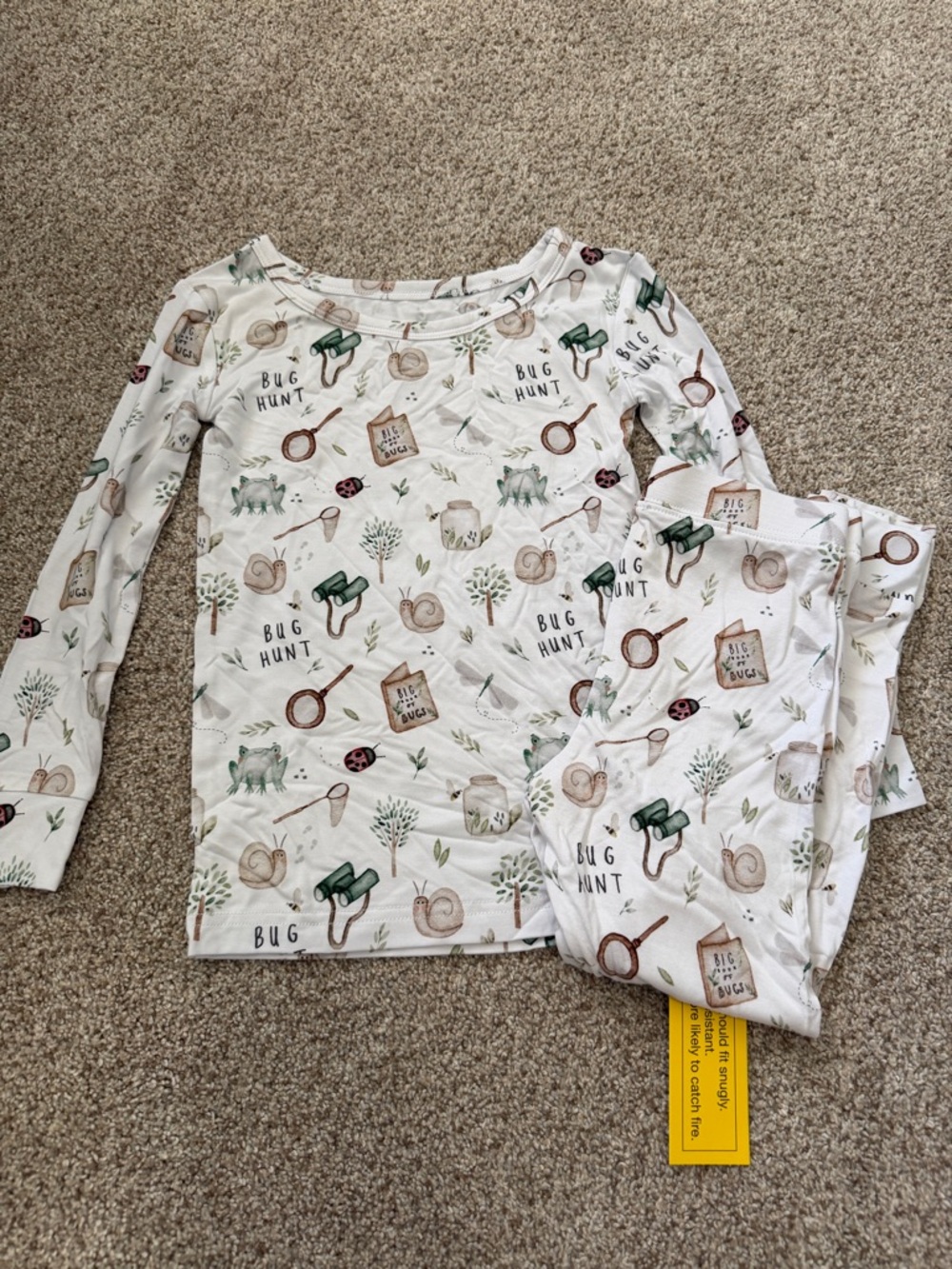 NWT Leighton Jayne Bug Hunt Bamboo Pajamas